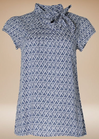 The Anna seoul print Blouse