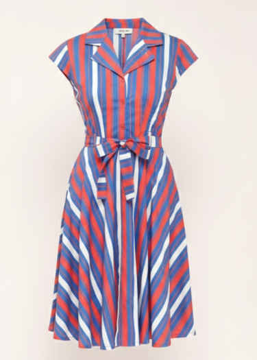 The Ava stripe cotton Dress