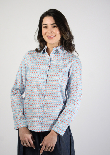 The Olive daisy blouse