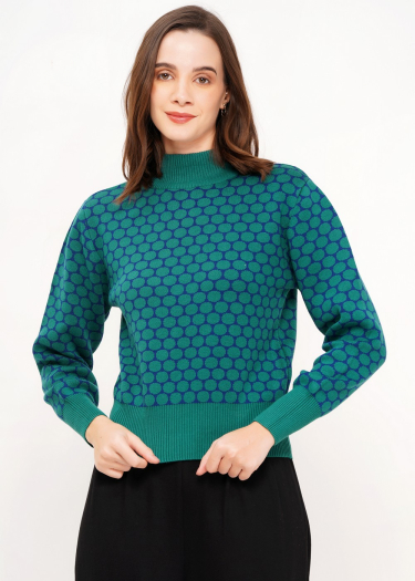 Turtleneck Knit Jumper