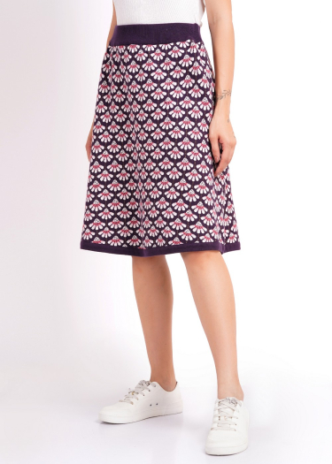 Knitted A line Skirt