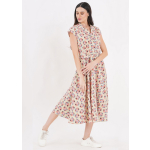 The Ava Midi Geo Floral Dress
