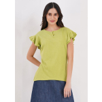 Nina Flutter sleeve top