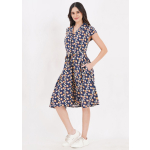 The Ava oval print shirt Dress