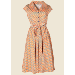 The Ava midi geo graphic Dress