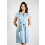 The Ingrid abstract polka Dress