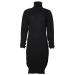 Polo Neck Knit Dress