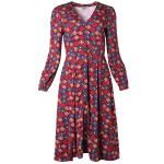 Dakota clover floral print dress