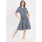 Fay vase print Shirt Dress