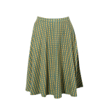 Geo Retro Printed Skirt