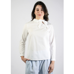 Long Sleeve neck tie blouse