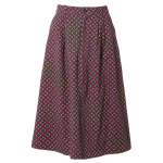 Midi geo print skirt