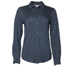 Retro Geometric Print Shirt