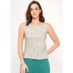 Strawberry print vest