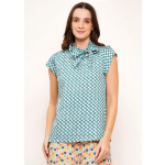 The Anna swan Print Blouse