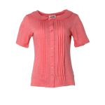 Peter pan solid blouse