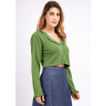 Frill Knit Cardigan