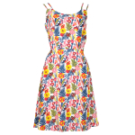 The Maureen venus floral print dr