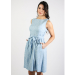 The Brigitte abstract Polka Dress